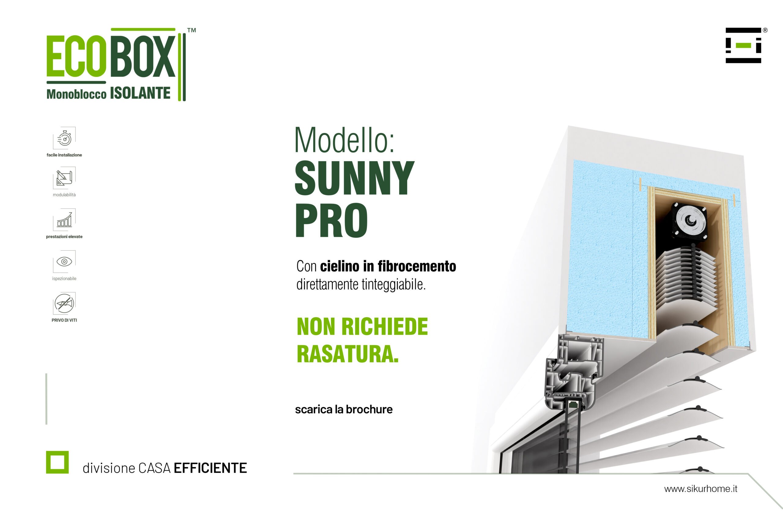 Monoblocco Cassonetto Isolante EcoBox™