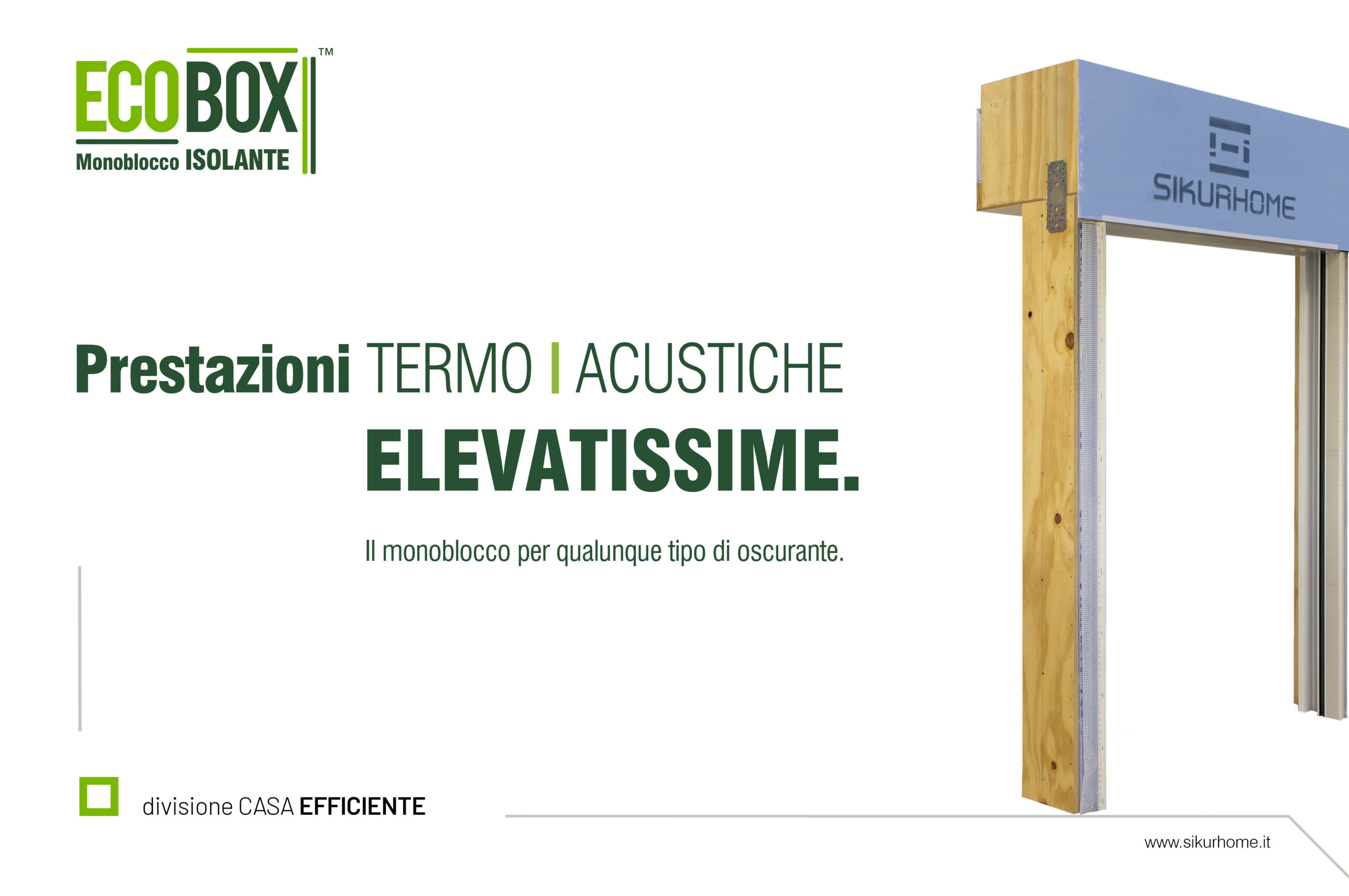 Monoblocco Cassonetto Isolante EcoBox™